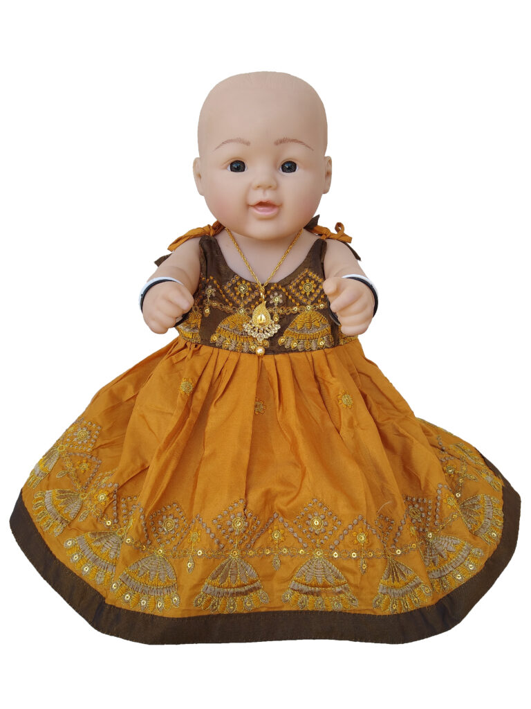 Pattu pavadai for babies online shopping best sale