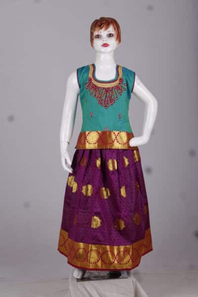 500+ stitched Pattu Pavadai Designs
